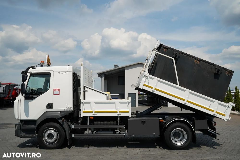 Renault D 16.240 / 4X2 / BASCULATOR / SPECIALIZED / DRUM / CISTERNĂ ASFALT / EURO 6 / IMPORTAT - 3