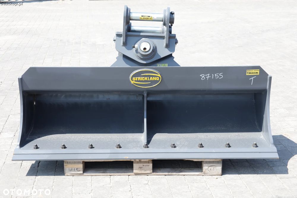 Łyżka skarpowa hydrauliczna Strickland Ø65 0.8m3 200cm - 11