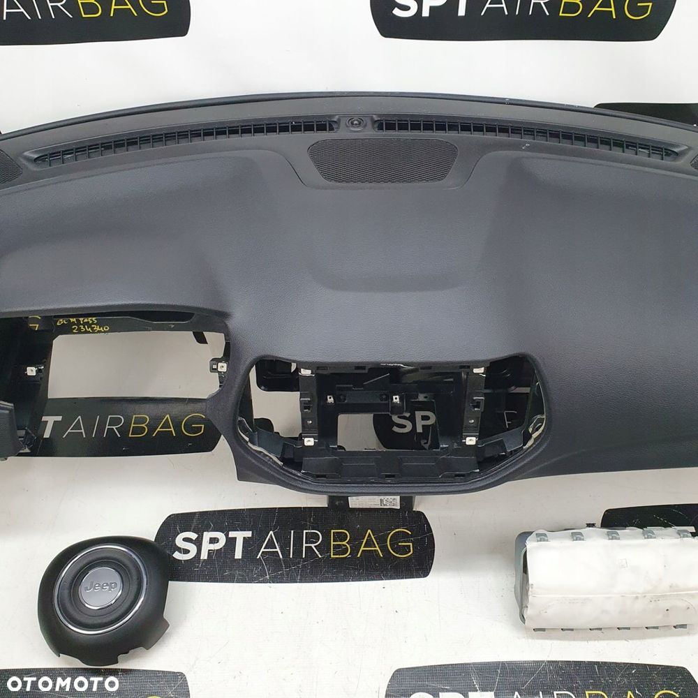 JEEP COMPAS COMPASS I DESKA ROZDZIELCZA KONSOLA KOKPIT PULPIT PODUSZKI AIRBAG AIR BAG KIT SET - 3