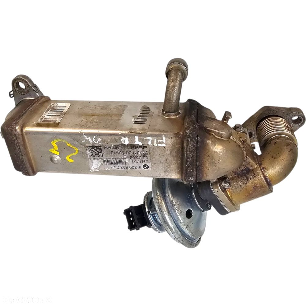 Bmw E81 E87 E82 E90 E92 E60 Chłodnica Spalin Zawór Egr N47 7800653 7801942 - 2