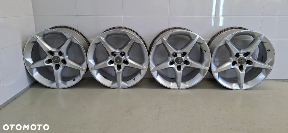 4x Alufelgi Ronal 18 cali 5x110 Opel Gwiazdy 7.5J ET 37 - 1