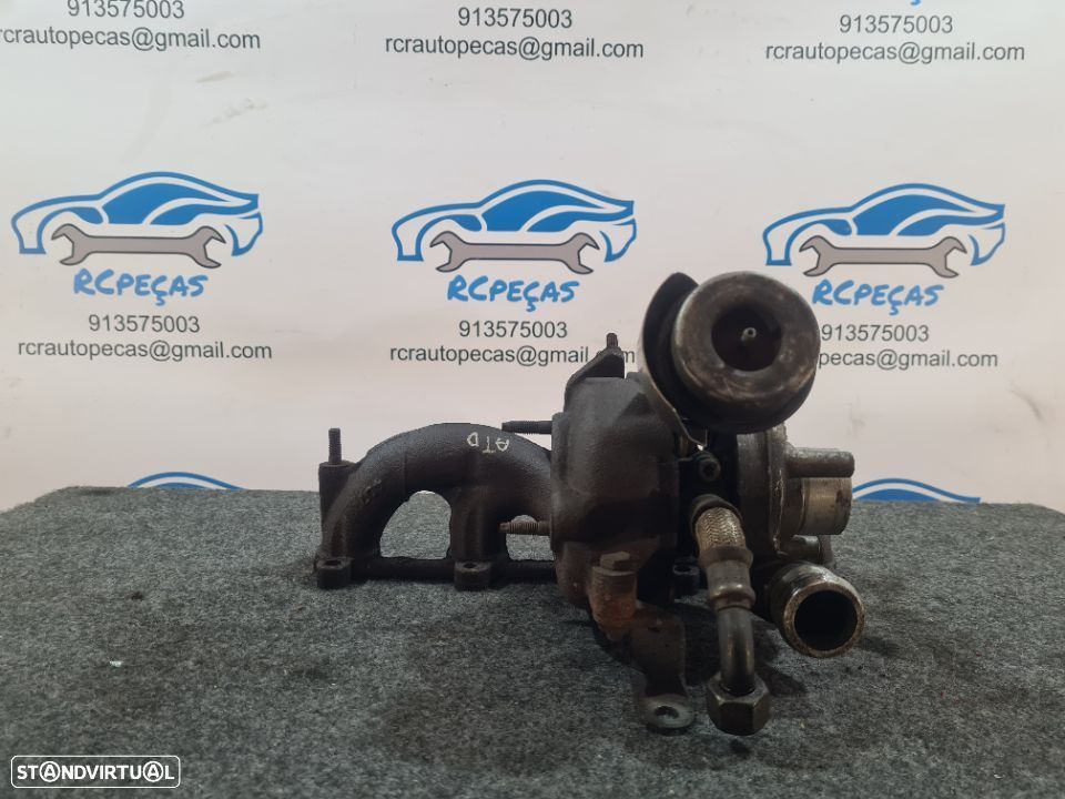 TURBO ORIGINAL 038253016L EE500400170032 VW VOLKSWAGEN POLO 9N 1.9 TDI 100CV ATD IBIZA 6L A3 8L - 1