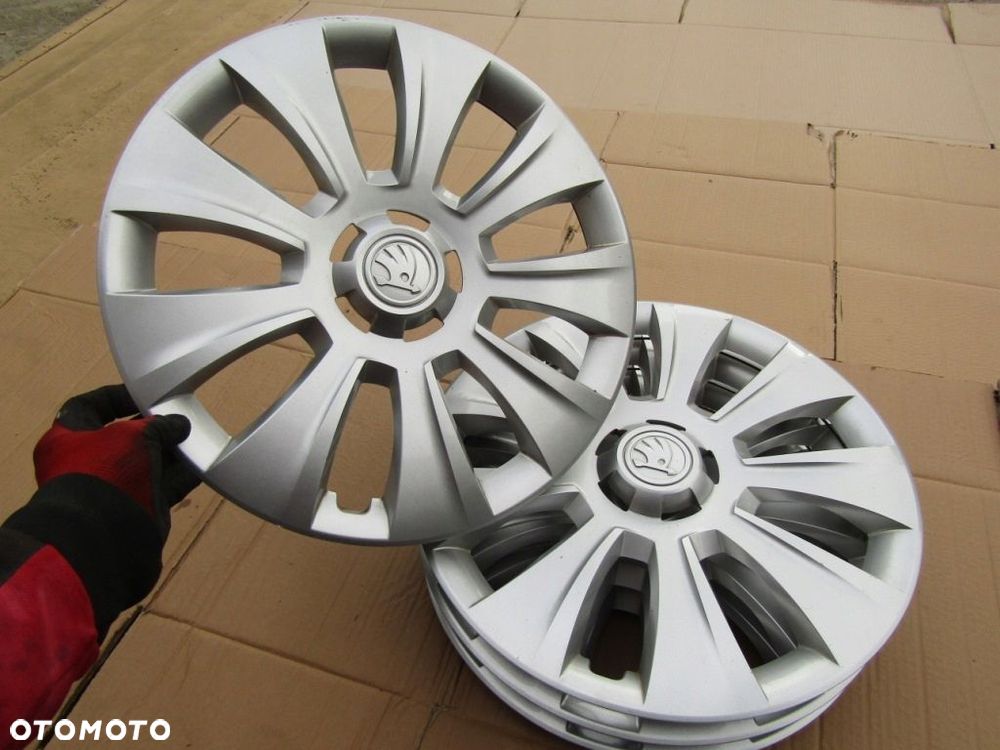 4x Kołpaki 16 Skoda Fabia Octavia I II III IV Kamiq Karoq Scala Superb Yeti - 16