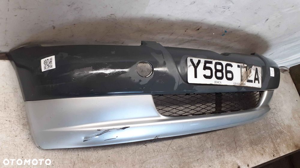 )ZDERZAK PRZÓD PRZEDNI TOYOTA YARIS 1 I 199 SREBNY - 4