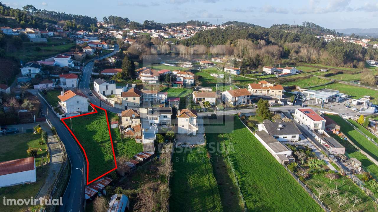 Terreno urbano em zona tranquila de Fiães, S.M.F. - Grande imagem: 3/15
