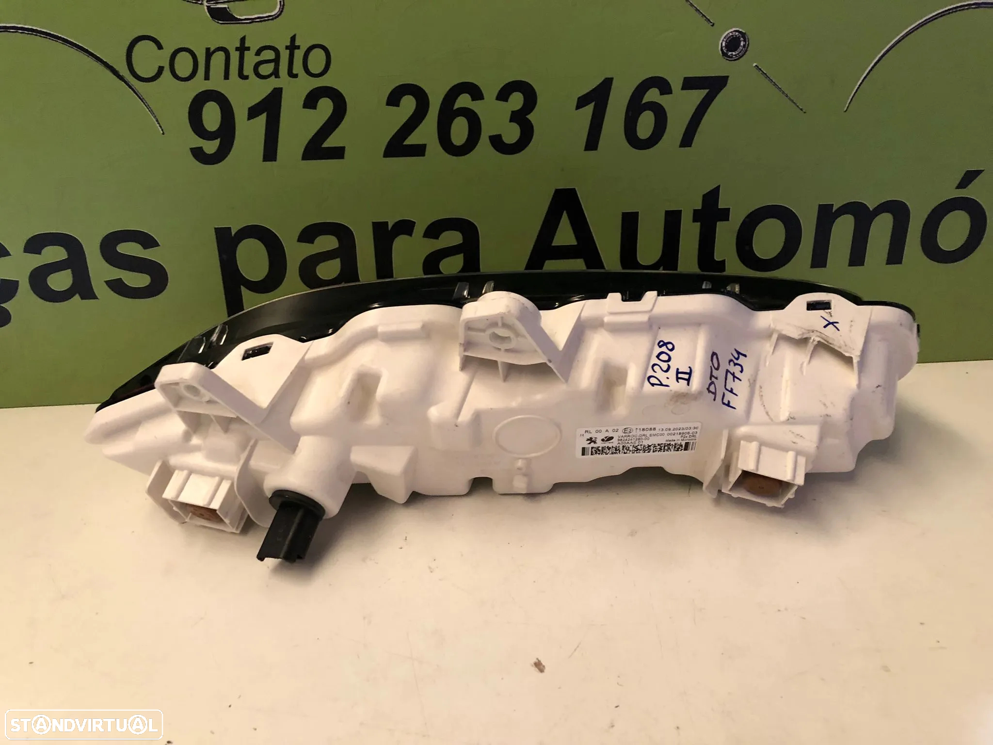 PEUGEOT 208 II FAROL DIURNO LED DIREITO - FF734 - 3