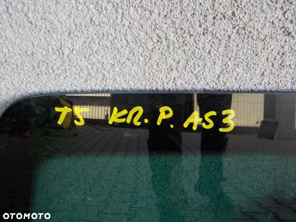 VW T5 KRÓTKI SZYBA AS3 PRAWA TYLNA KAROSERYJNA - 2