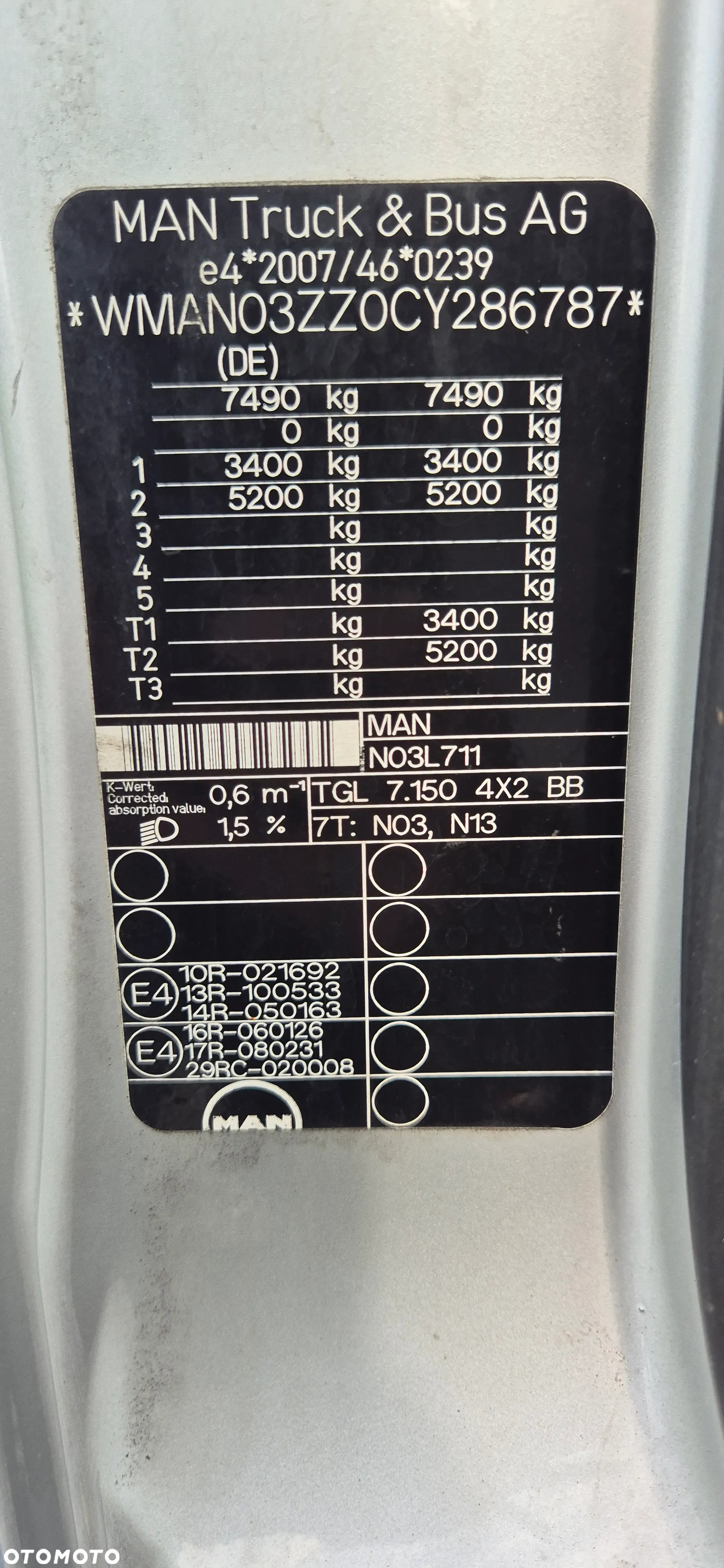 MAN TGL 7.150 - 16