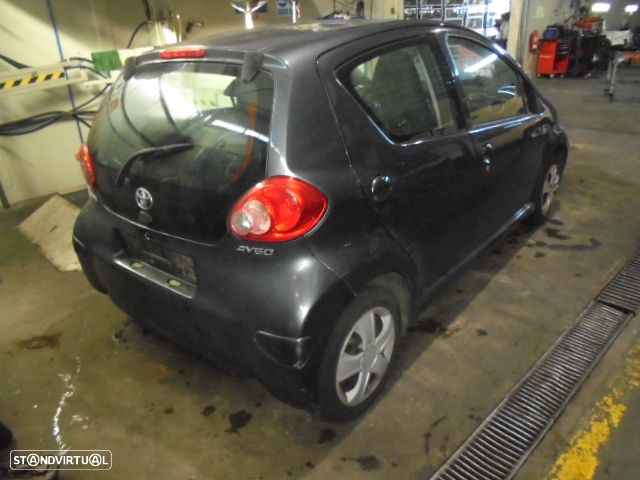 Carro MOT: 8HT 2WZTV CXVEL: 20TT01 TOYOTA AYGO 1 FASE 1  2006 1.4D4D 55CV 5P CINZA ESCURO DIESEL - 3