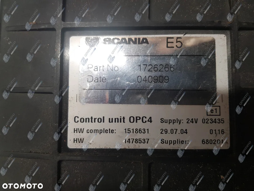 STEROWNIK MODUŁ OPC4 SCANIA R 1726266 - 2