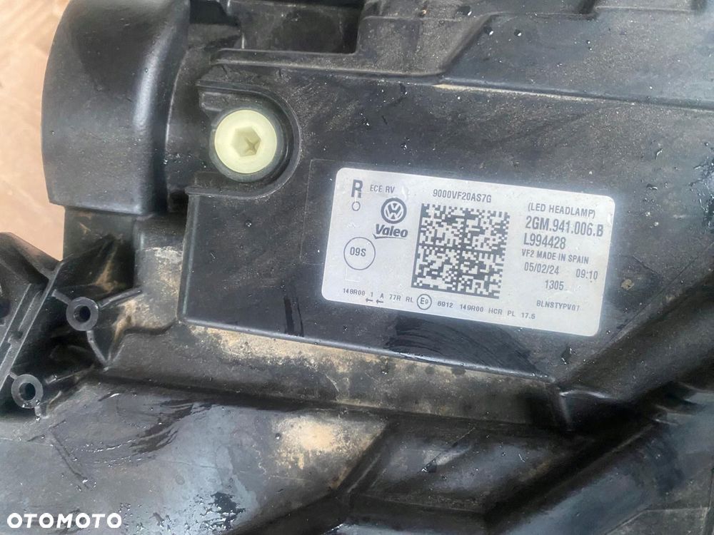 lampa przednia vw t-cross r-line 2024 2gm941006b 2gm941005b komplet - 5