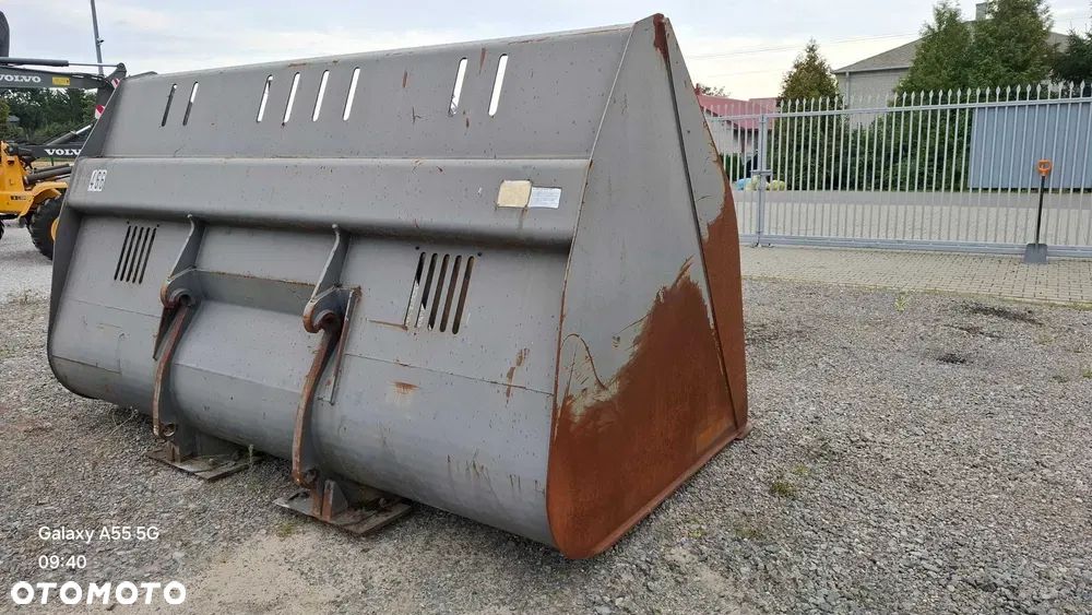Łyżka ładowarkowa 9,5m3 Volvo L120 L150 Liebherr l550 l556 - 4