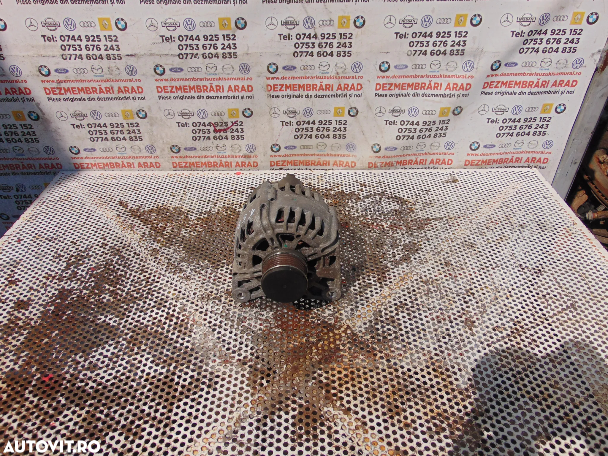 Alternator Dacia Custer 1.5 Nissan Qashqai Renault megane cod 231001318r clio 4 sandero dokker lodgy kadjar captur - 8