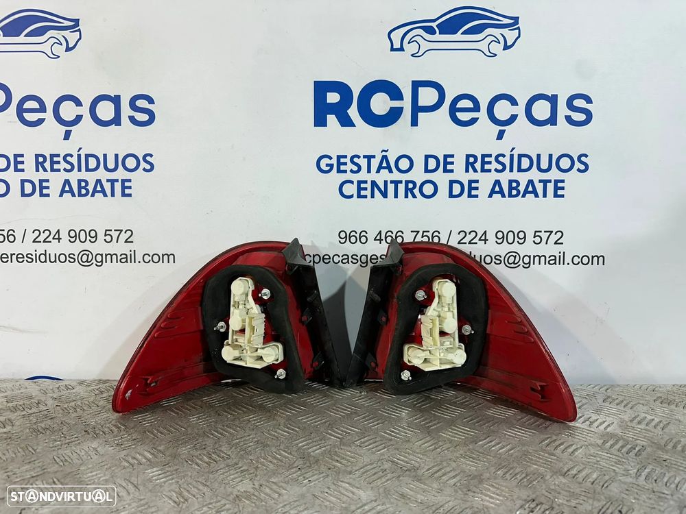 .Farolins Tras Traseiros Originais Esquerdo Direito BMW Serie 3 E91 Carrinha Touring 7160061 7160062 2004 - 2010 - 4