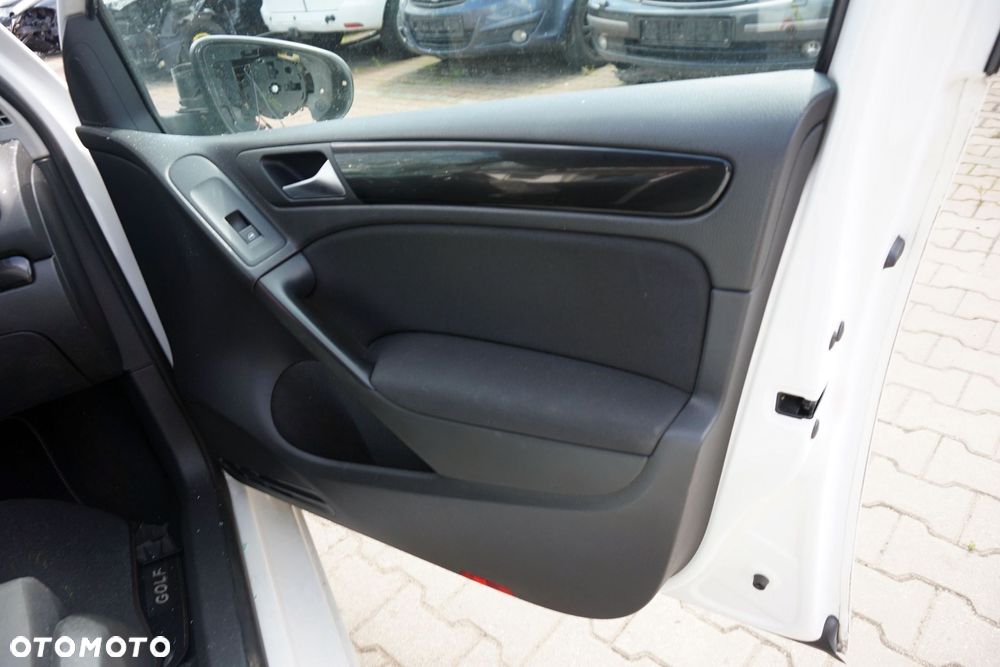DRZWI PRZEDNIE PRAWE GOLF VI 5D HB LB9A  BIAŁY VOLKSWAGEN 2008-2016 - 9