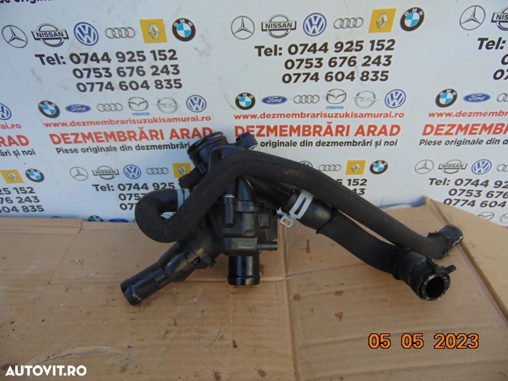 Carcasa termostat Mercedes 2.0 benzina w177 w247 x247 glb cla gla a class b class h247 w176 w246 - 2