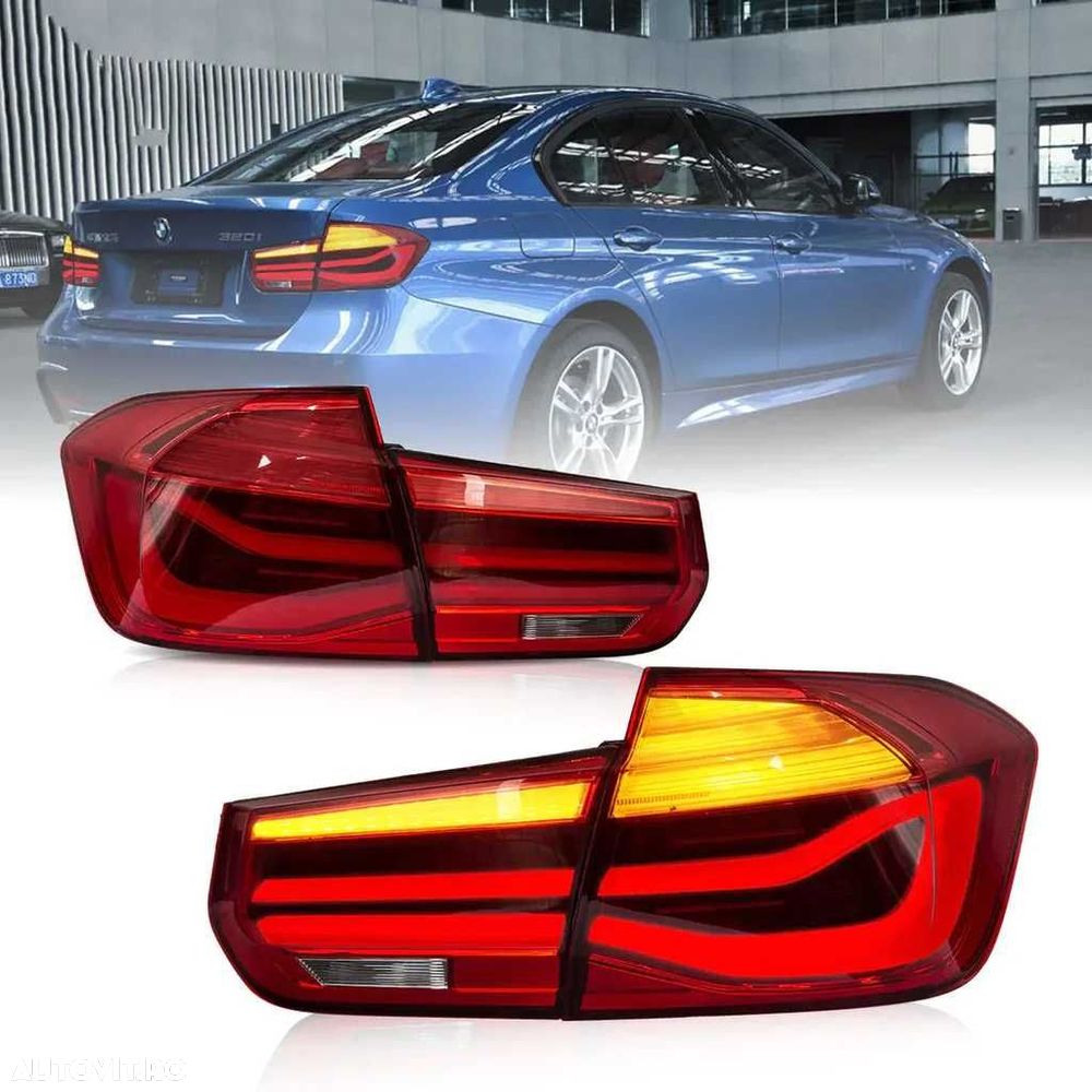 Stopuri Led BMW F30 Semnalizare Dinamica LCI Look VLAND - 1