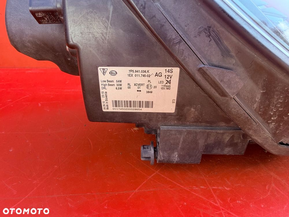 LAMPA PRAWA PORSCHE CAYENNE 7P5 LIFT FULL LED 7P5941036K - 5