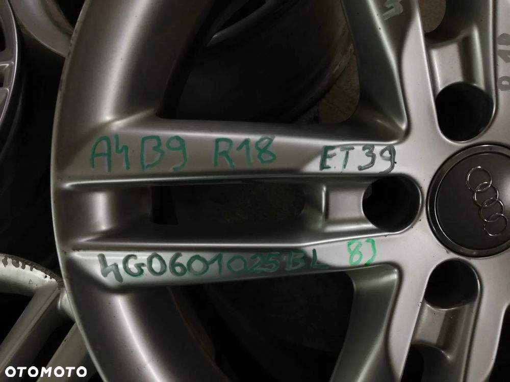 FELGI AUDI A4 B8 A5 8T LIFT A6 C7 18 CALI ORYGINAŁ 4G0601025BL - 6