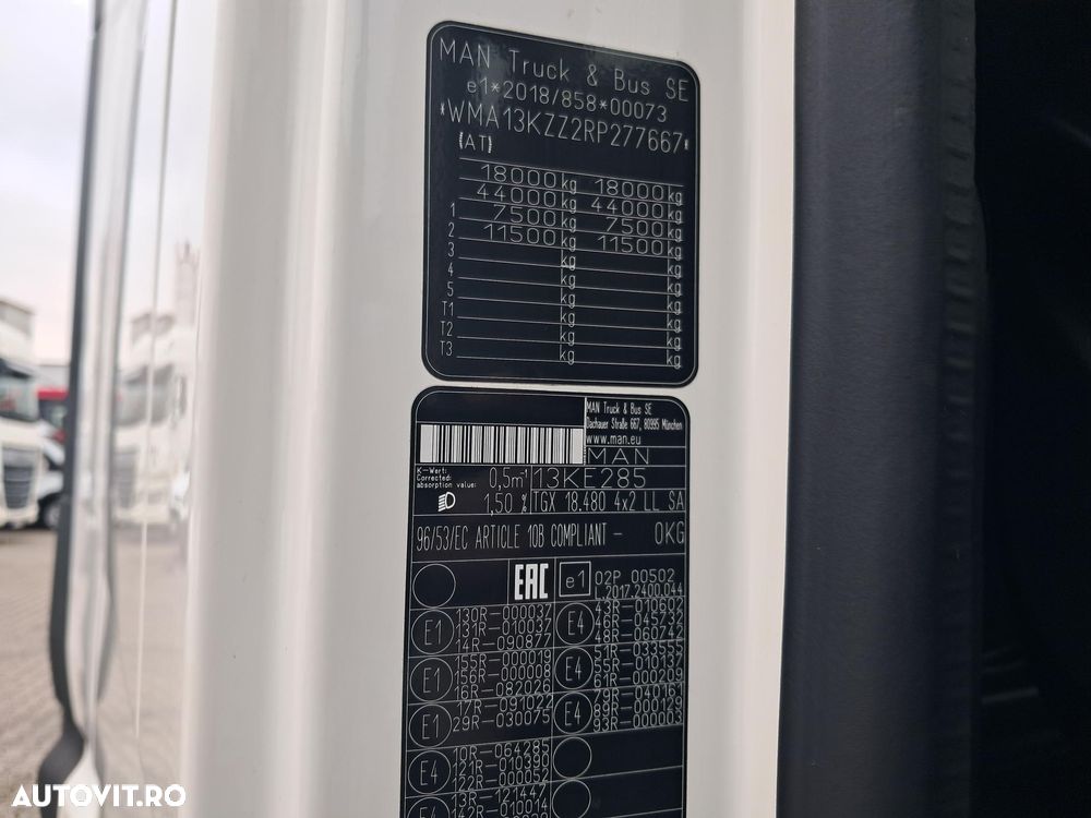 MAN TGX 18.480 XXL AUTOMAT EURO 6 MEGA - 39
