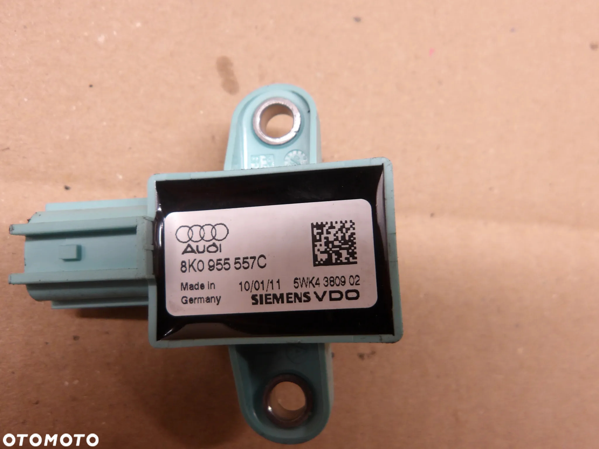AUDI A4 B8 KOMBI 08-12 3.0TDI CZUJNIK UDERZENIOWY 1K0909606C - 9
