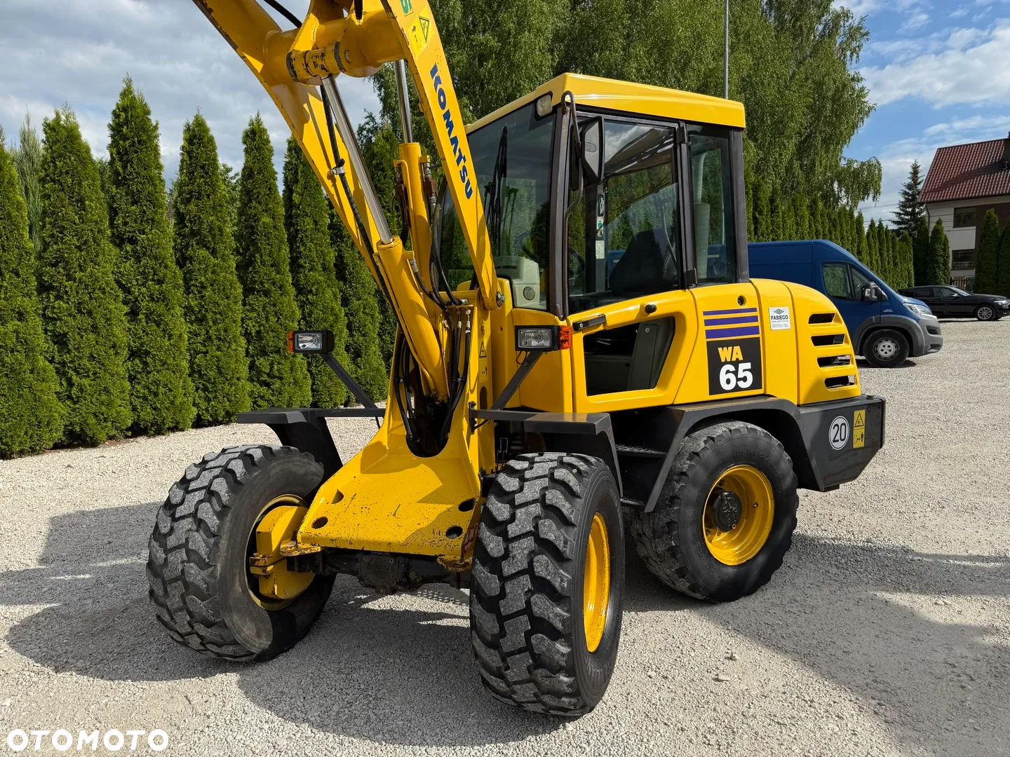 Komatsu Komatsu WA 65 - 3 / PIĘKNA / ZADBANA / CENA BRUTTO / SPROWADZONA Z NIEMIEC / ORYGINAŁ / MAŁE GABARYTY / SILNA I ZWINNA / 60 70 M 506 509 L30 L35 906 907 320 318 750 850 - 35