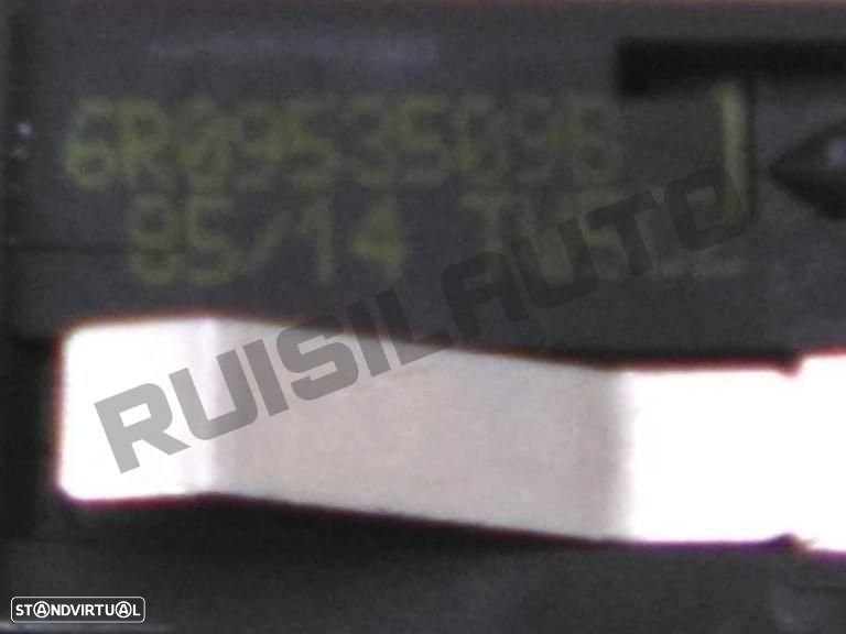 Comando / Botão 4 Piscas 6r095_3509b Vw Polo V (6r) [2009_2020] - 5