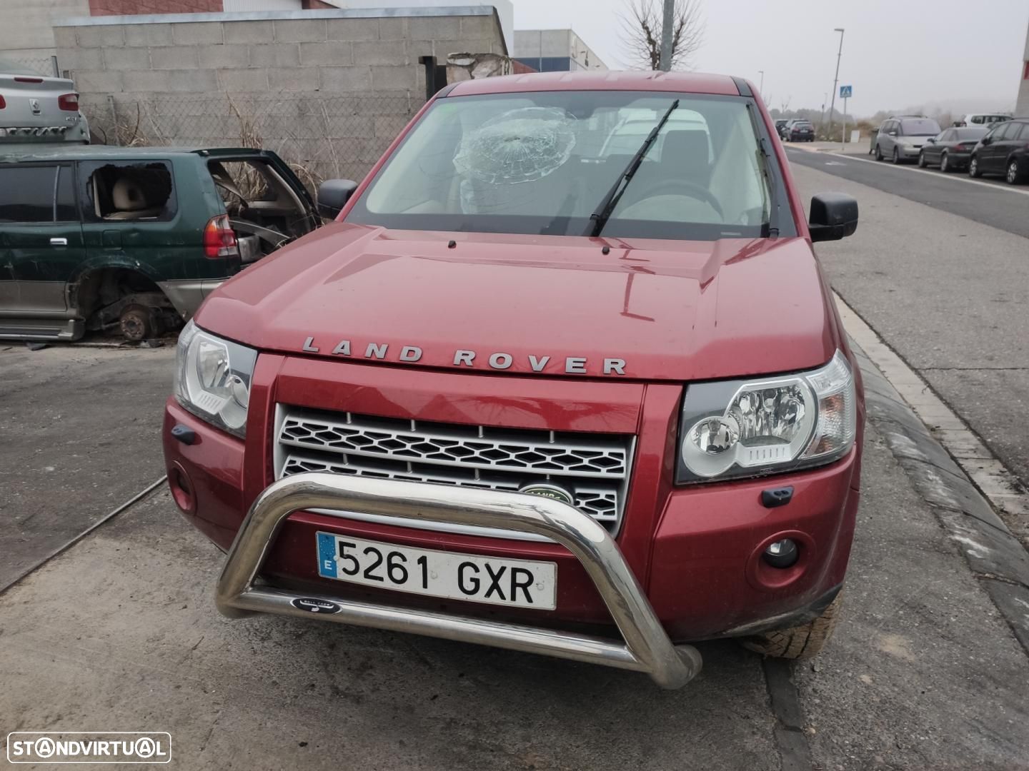 REFORÇO PARA-CHOQUES TRASEIRO LAND ROVER FREELANDER LR2 - 1