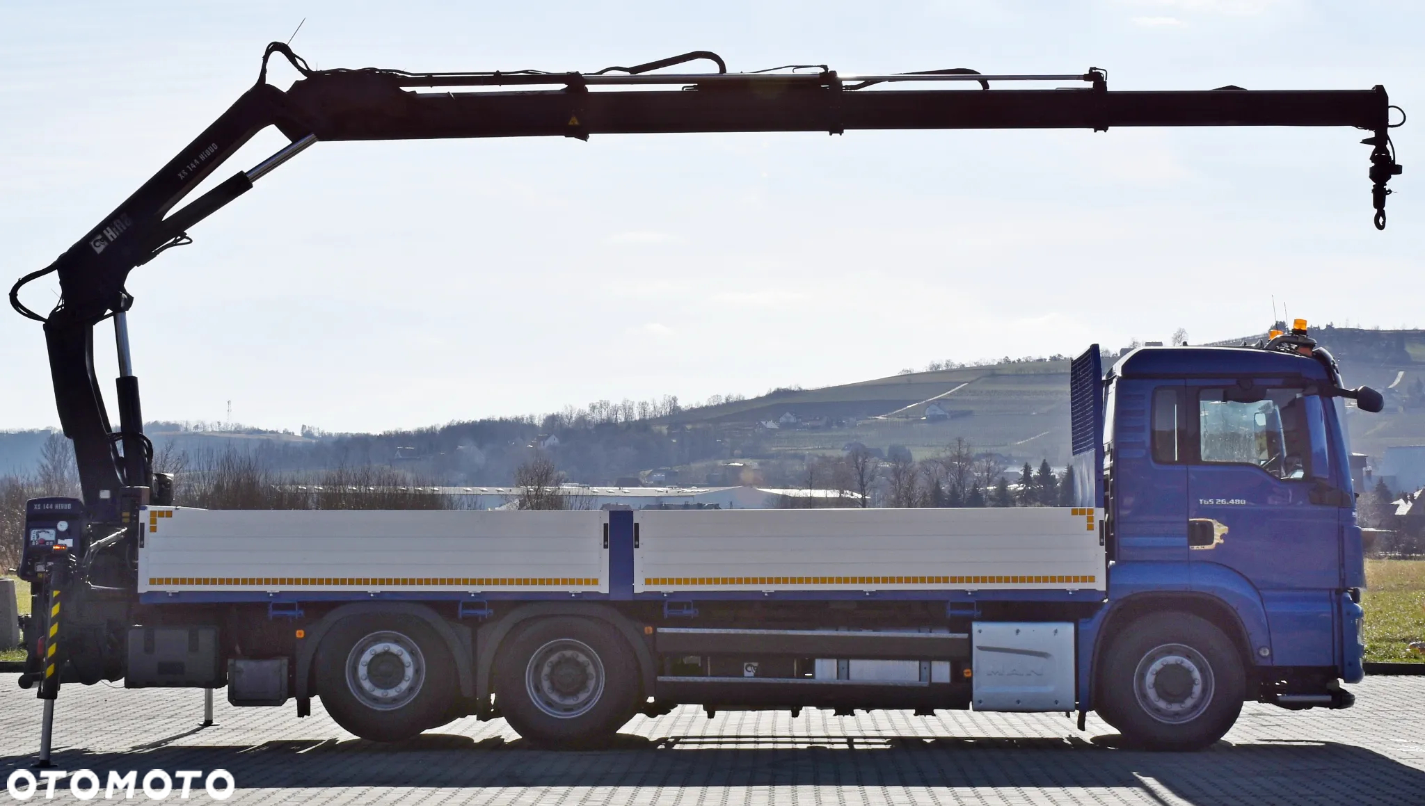 MAN TGS 26.480 * HIAB 144 E - 3 HIDUO + PILOT / 6x4 * STAN BDB - 5