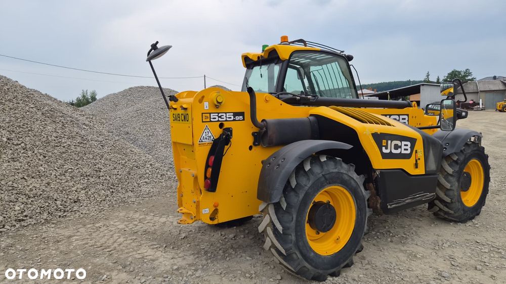 JCB Ładowarka teleskopowa JCB 535-95 Powershift Klima Joystick 4WS 10m Manitou Merlo - 6