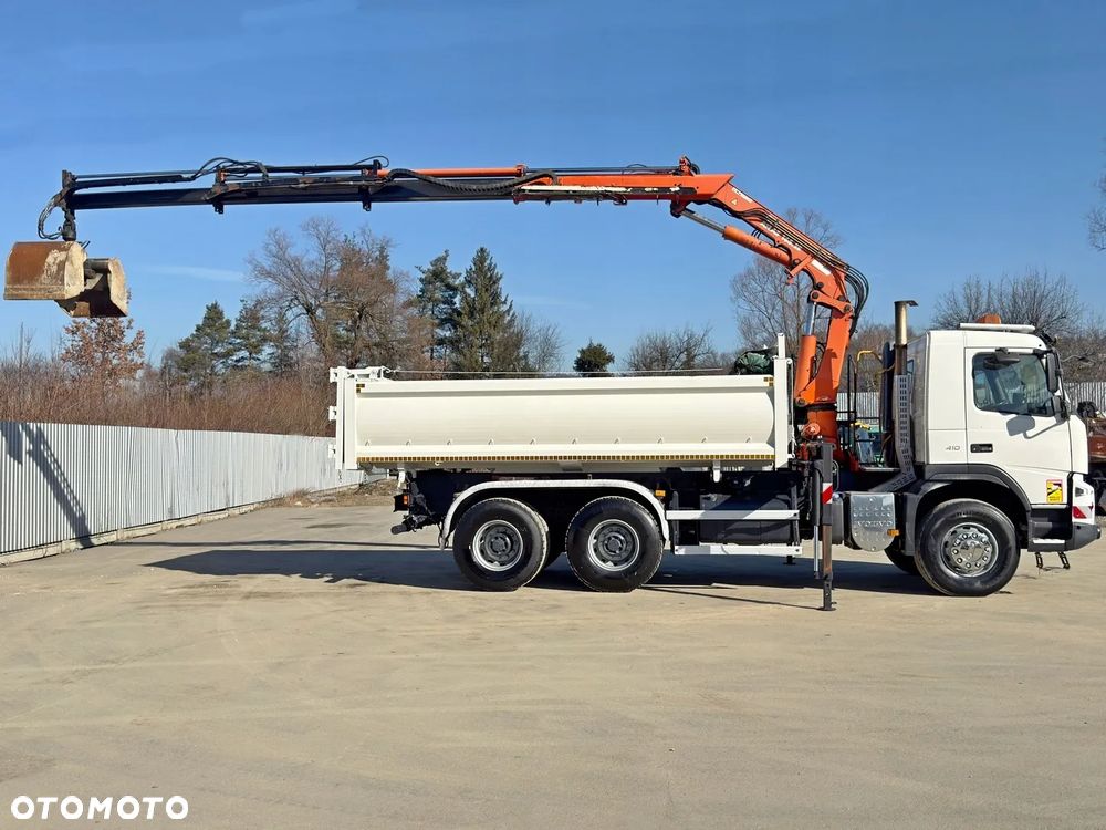 Volvo FMX 410 * WYWROTKA 5,10 m + ATLAS 165.2E + PILOT + BORDMATIC / 6x4 - 6