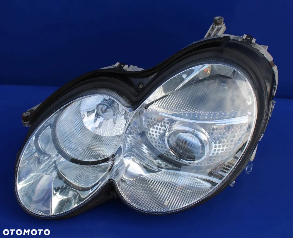 Reflektory bixenon komplet lampa prawa lewa reflektor prawy+lewy stan BDB Mercedes SL R230 SL500 Europa - 29