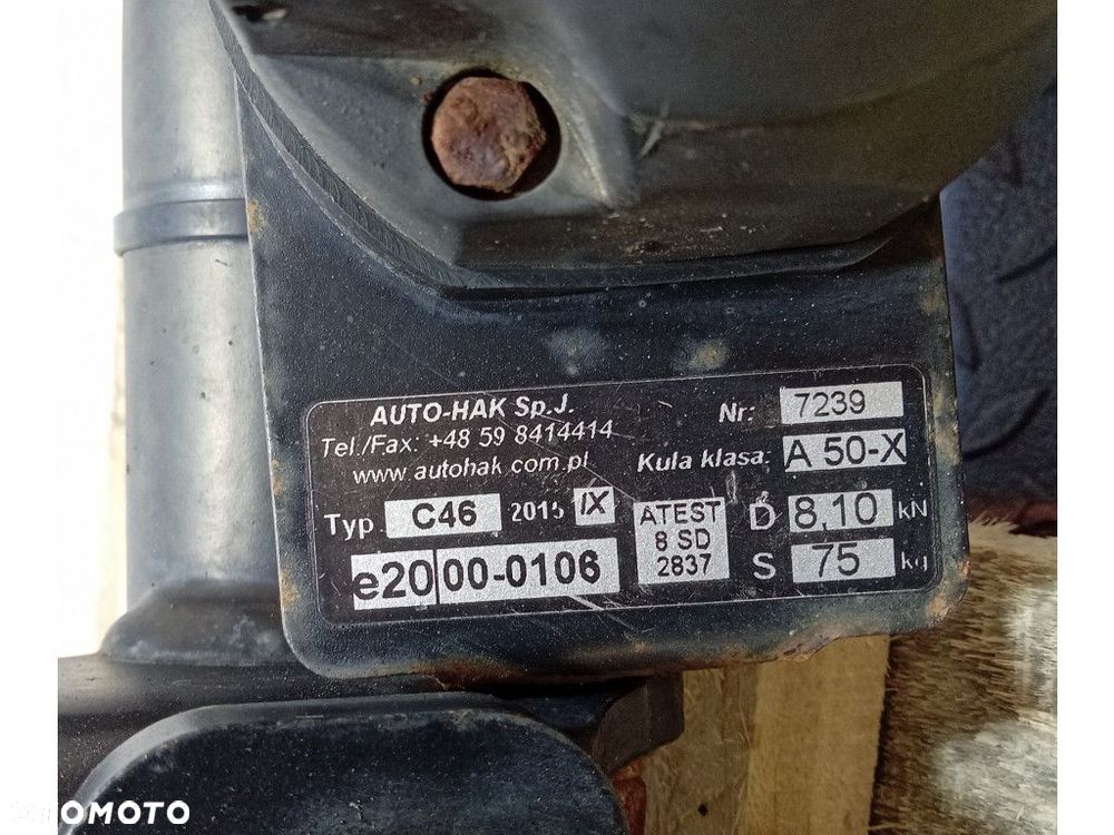 FORD TRANSIT CONNECT I HAK DO PRZYCZEPY - 6