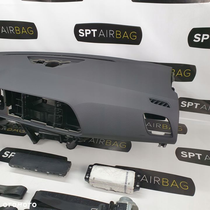 ATECA CUPRA DESKA ROZDZIELCZA KONSOLA KOKPIT PULPIT PODUSZKI AIRBAG AIR BAG PASY KIT SET - 4