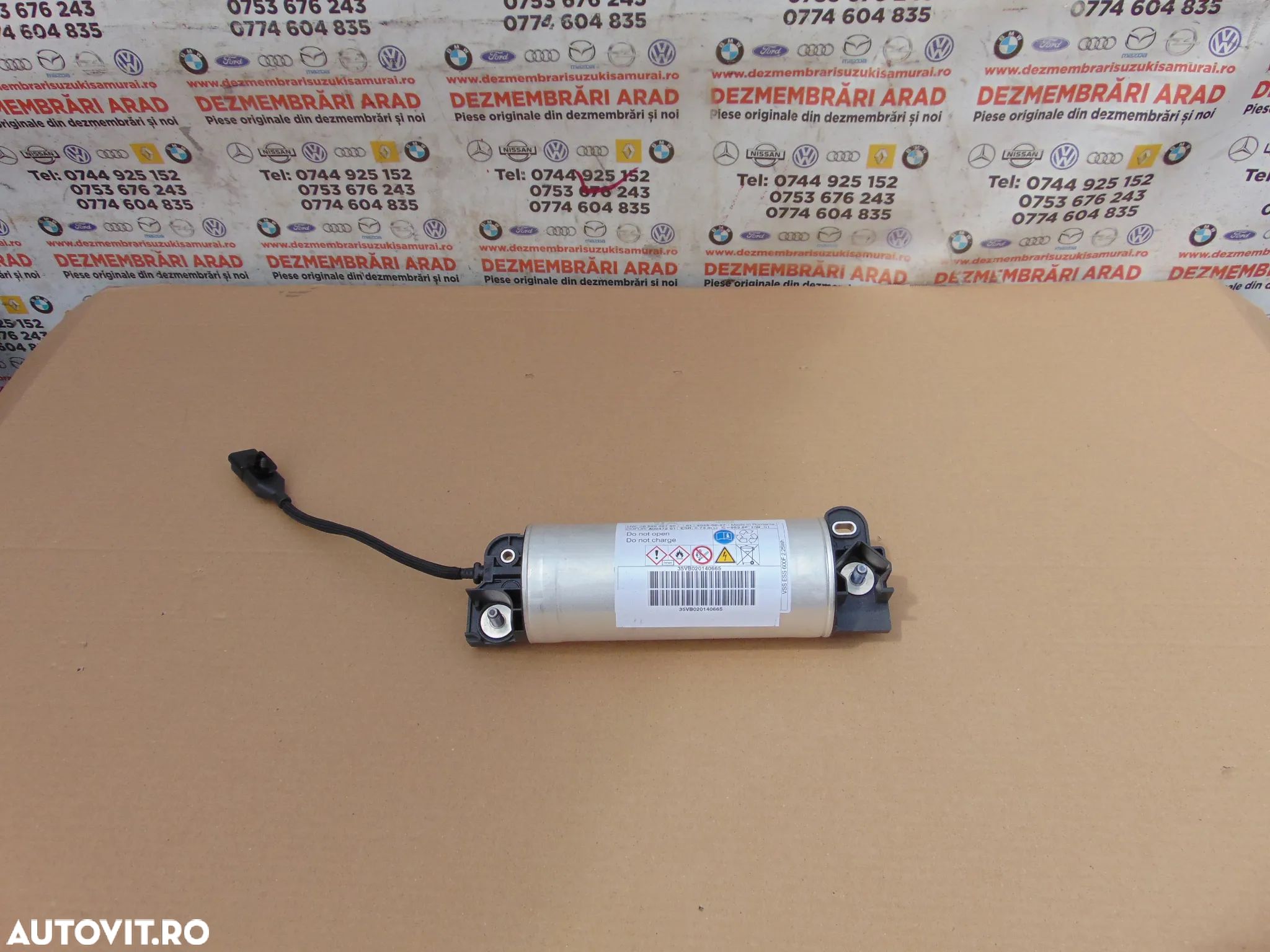 Modul start stop Peugeot citroen boxer jumper cod 9852039780 baterie de mare capacitate 308 3008 5008 berlingo c4 c5 picasso jumpy aircross - 1