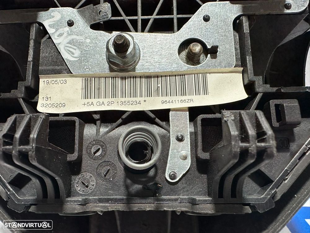 .Airbag Volante Guiador Original Peugeot 96441166ZR 1998 - 2016 - 8