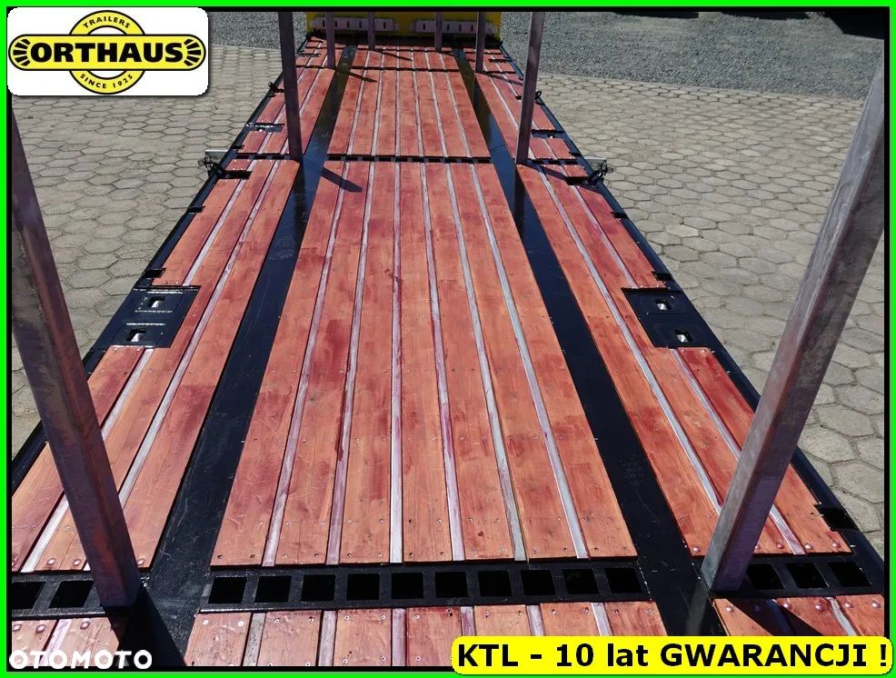 Orthaus Platforma z zamkami konterowymi 20, 30, 40 Ft / Ład. 39.900 kg - SUPER STRONG !!! - 24