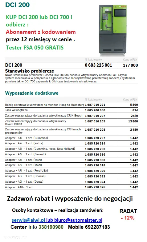 etap 3 elementy narzędzia  specjalne do wtryskiwaczy i narzędzia - 38