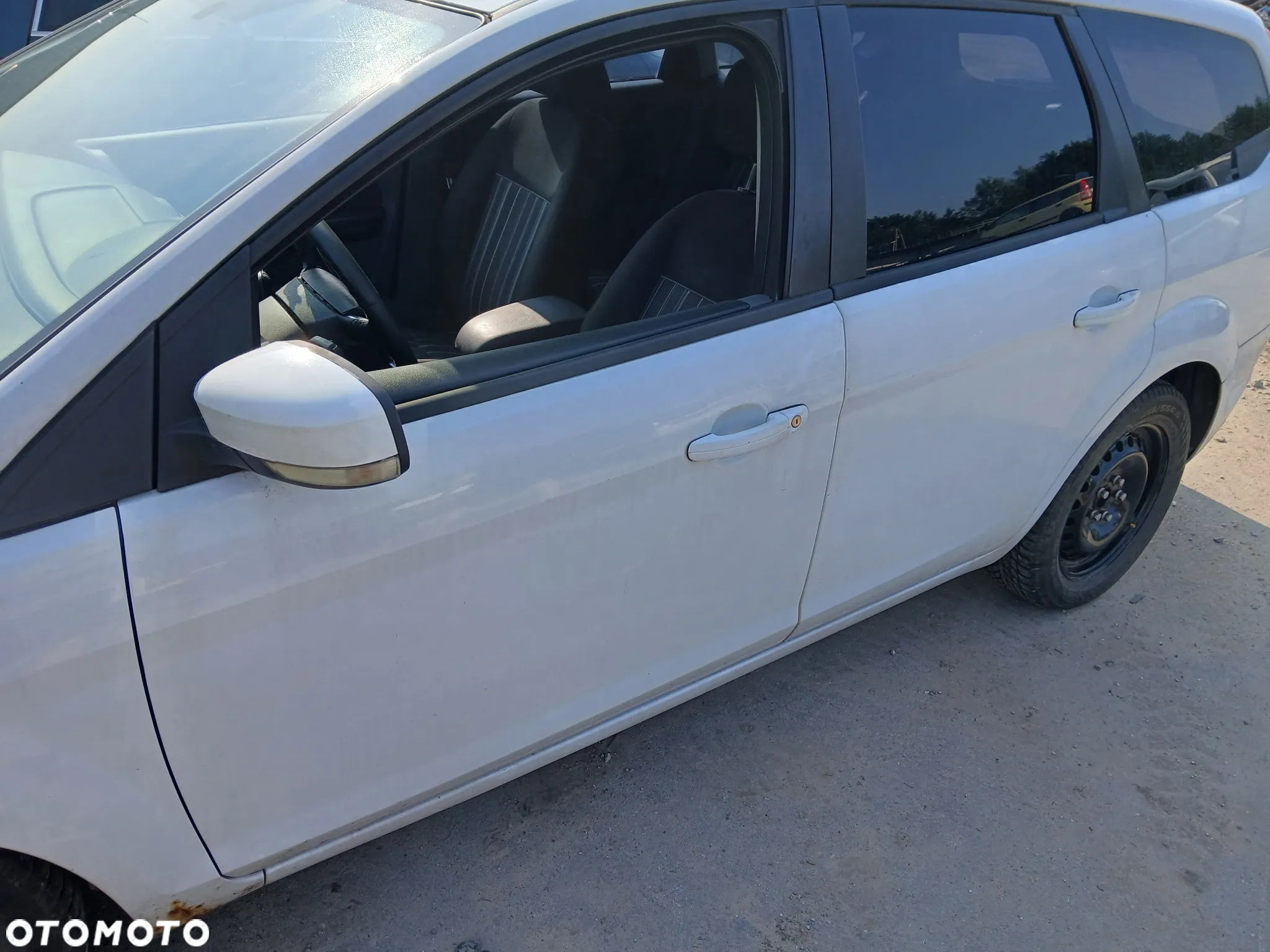 ford focus MK2 lift frozen white H7 maska pokrywa silnika klapa bagażnika zderzak lampa reflektor pas - 2