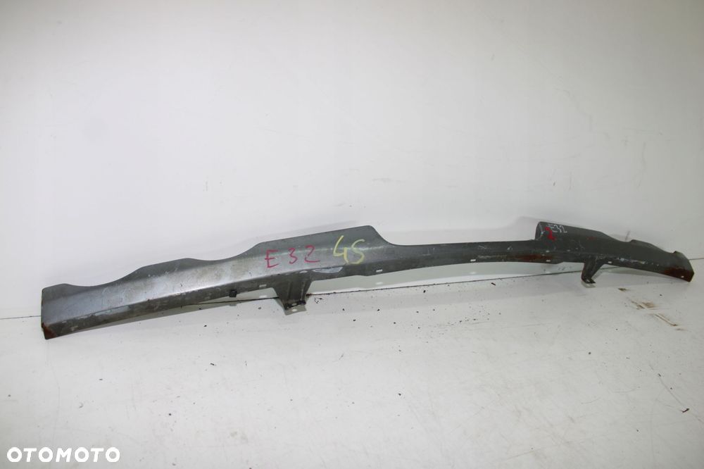 BMW E32 ATRAPA NOSEK GRILL PRZEDNI PAS WZMOCNIENIE WĄSKA LAMPA - 4