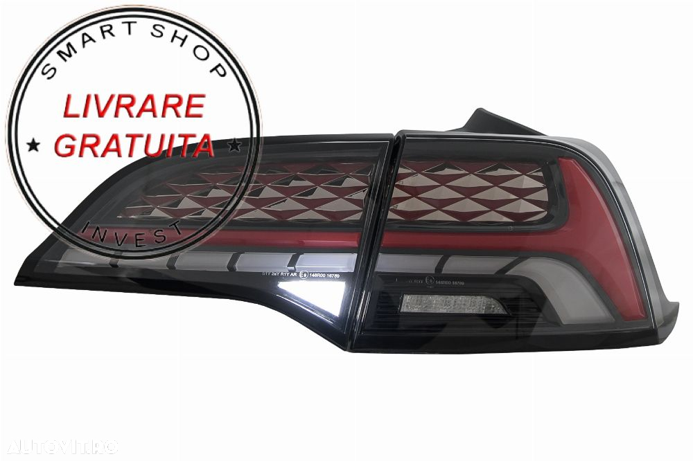 Stopuri LED Tesla Model 3 (2017-2022) Model Y (2020-2022) Semnal Dinamic- livrare gratuita - 6