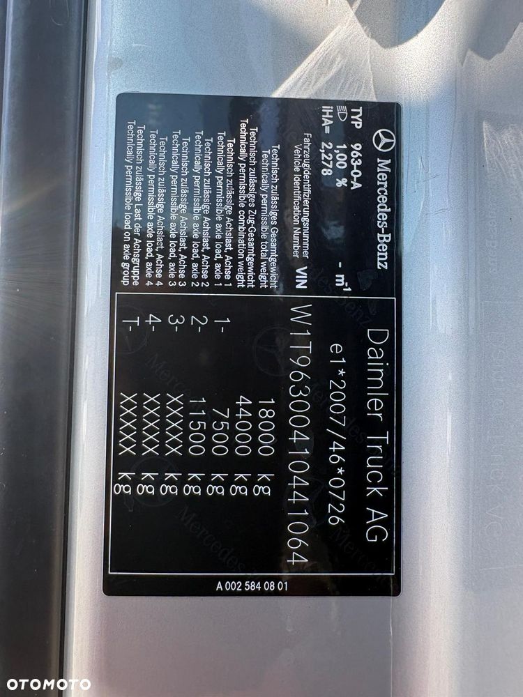 Mercedes-Benz MP5 1845 GIGA KAMERY-SALONKA JAK NOWY - 19