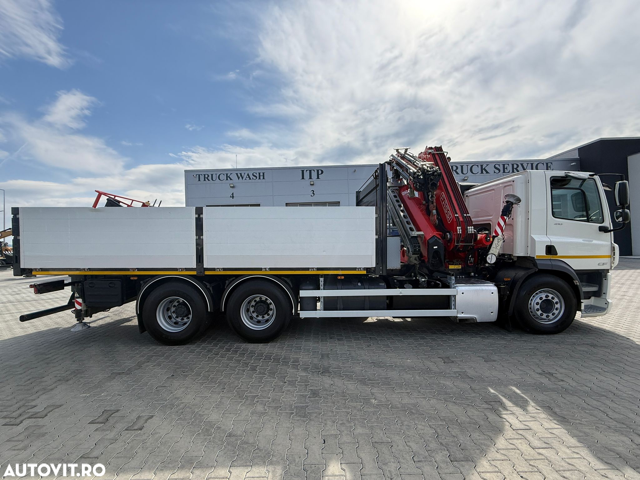 DAF CF 410, Macara Fassi F415 13,5 tone, 17000km originali, 270 ore de lucru - 4