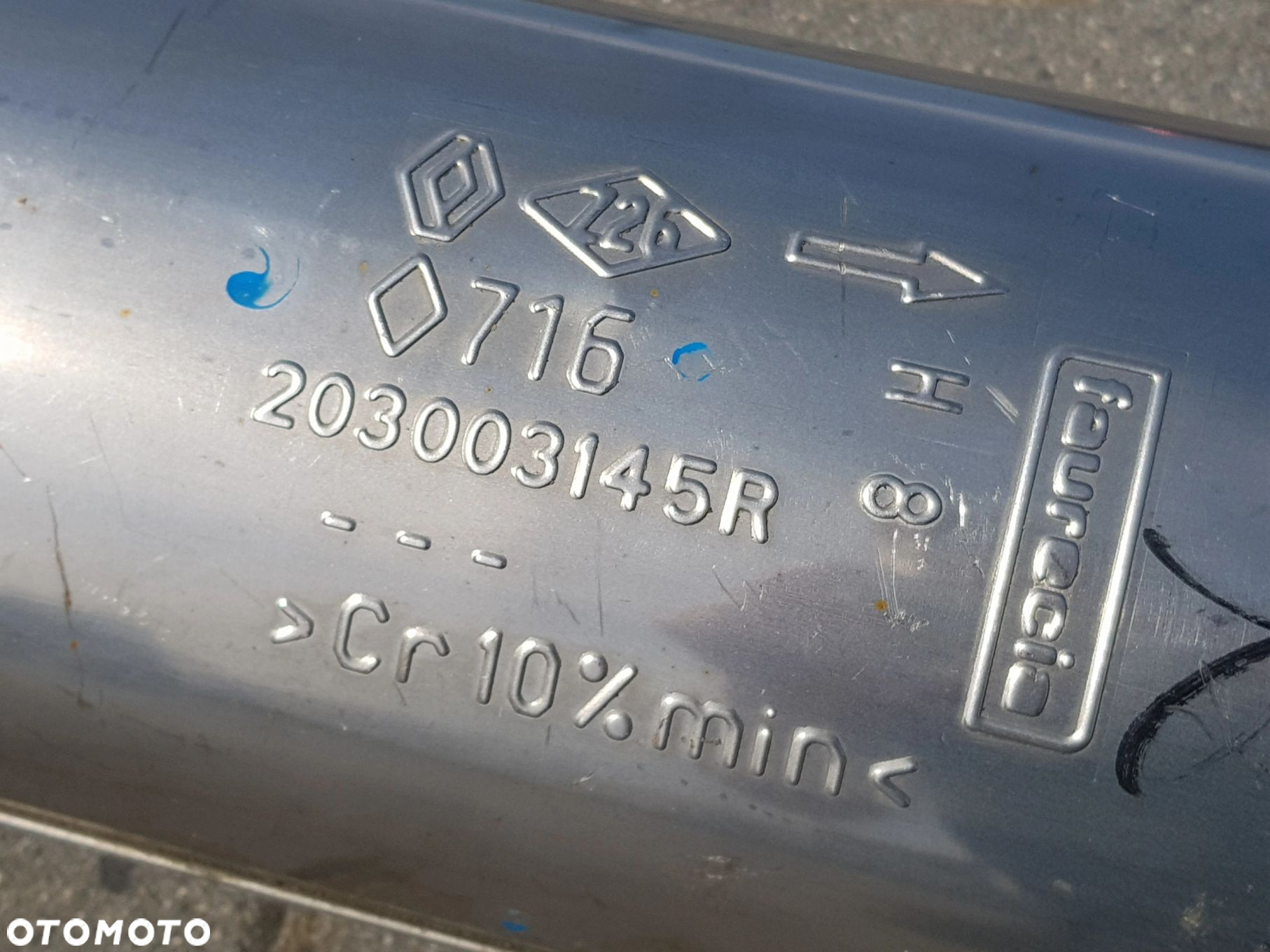 Tłumik wydechowy komplet Renault Captur II 1.5 DCI 203003145R - 4