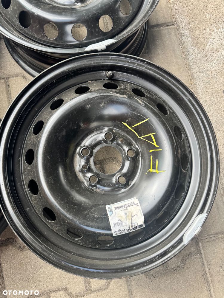 Felgi Stalowe 5x98 6Jx15 Et:39 Czujniki Tpms Opel Combo Fiat Doblo/Tipo - 4