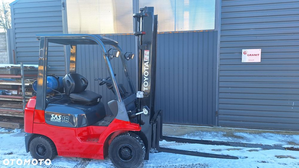 Toyota 42-7FGF18, widlak,sztaplarka,LINDE - 1