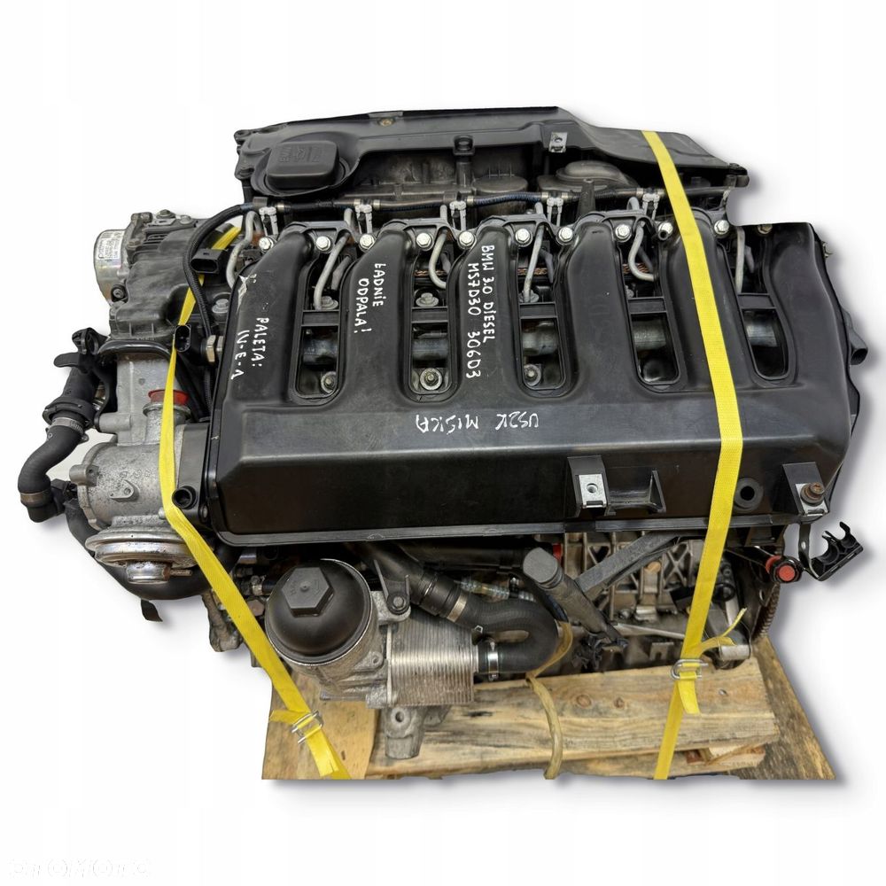 SILNIK M57D30 BMW E60 E61 E90 E91 E65 3.0 D diesel kompletny sprawny 306D3 - 13