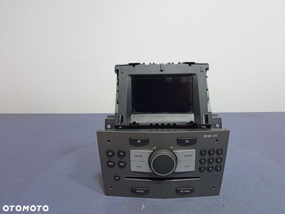 OPEL ASTRA H RADIO WYŚWIETLACZ KOMPLET 13251048 13208089 - 1
