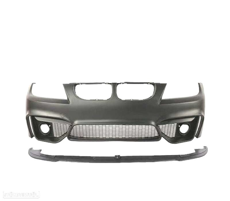 PÁRA-CHOQUES BMW E90 E91 05-08 + LIP LOOK M4 GRELHAS NEVOEIRO - 2