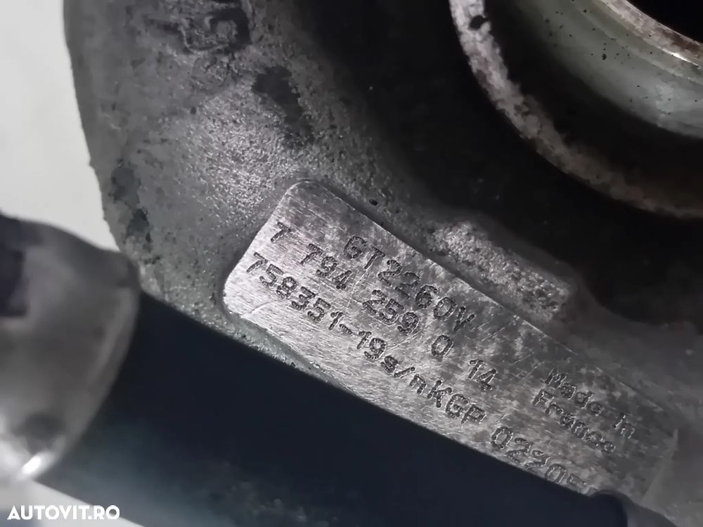 Turbo Turbină BMW E60 E61 E65 3.0D | Cod OEM 7794259 | Originală Testată | Arad - 7